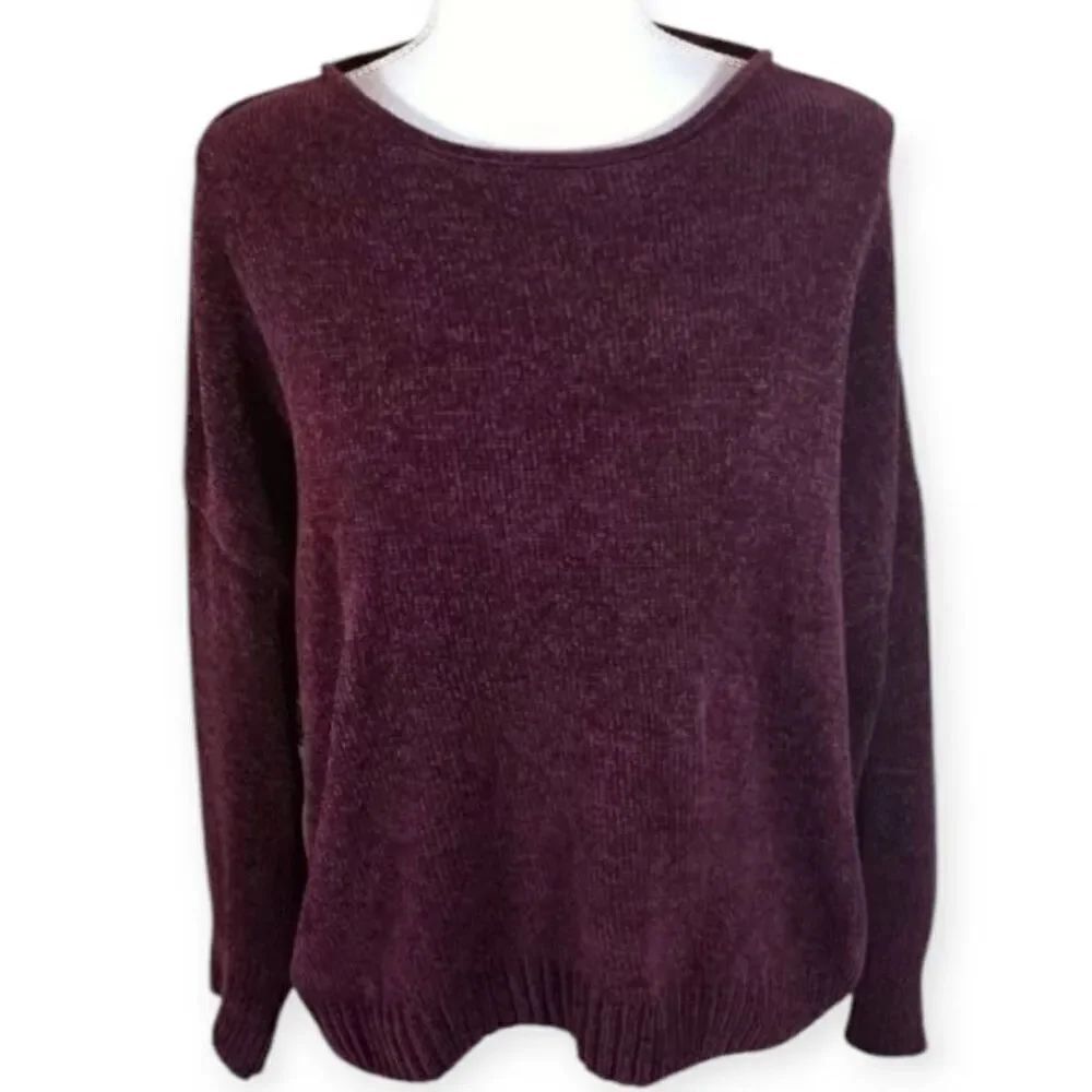 14TH & UNION PLUM SWEATER SZ.S EUC.
